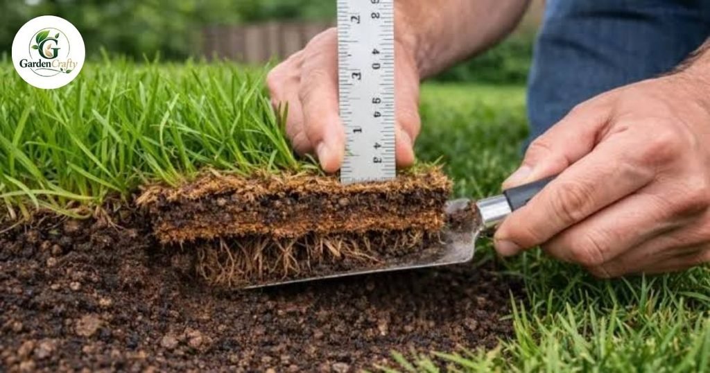 How Thick Should Lawn Thatch Be