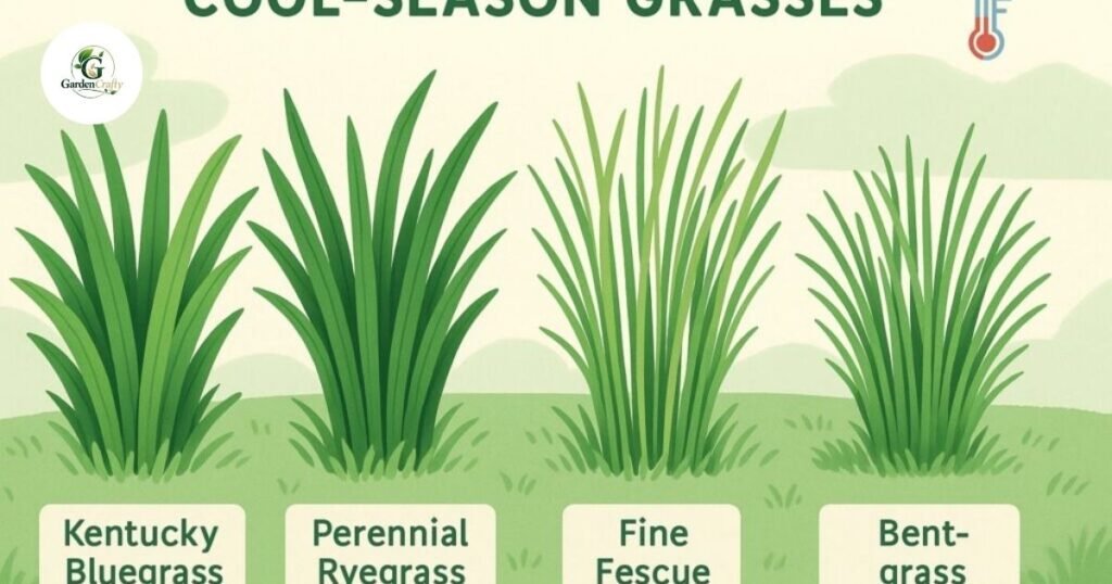 Common Cool-Season Grass Types