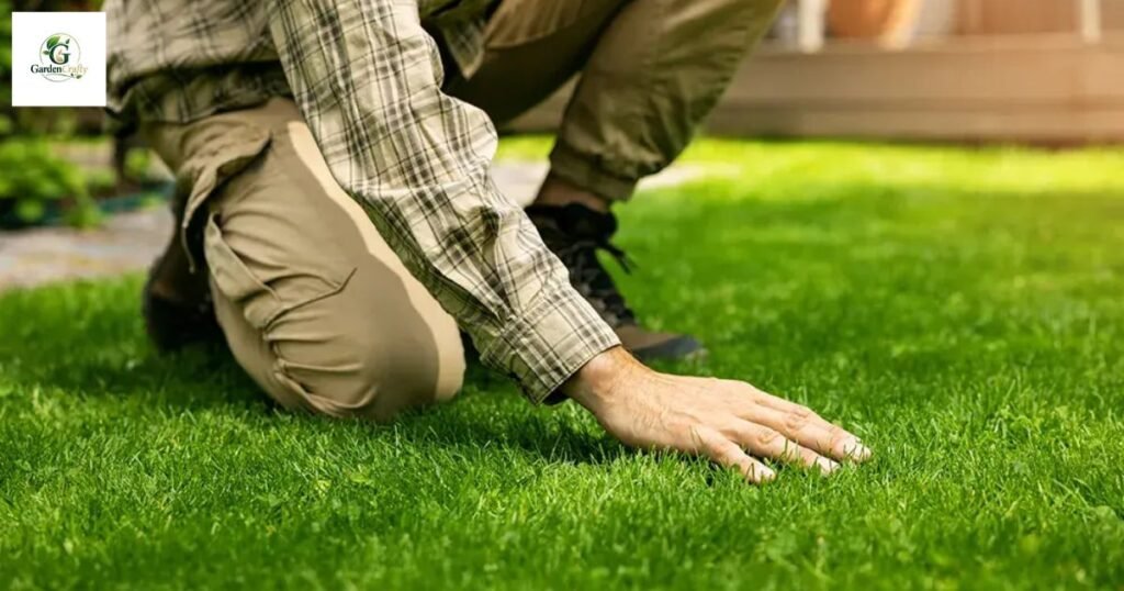 Snow Mold On Grass