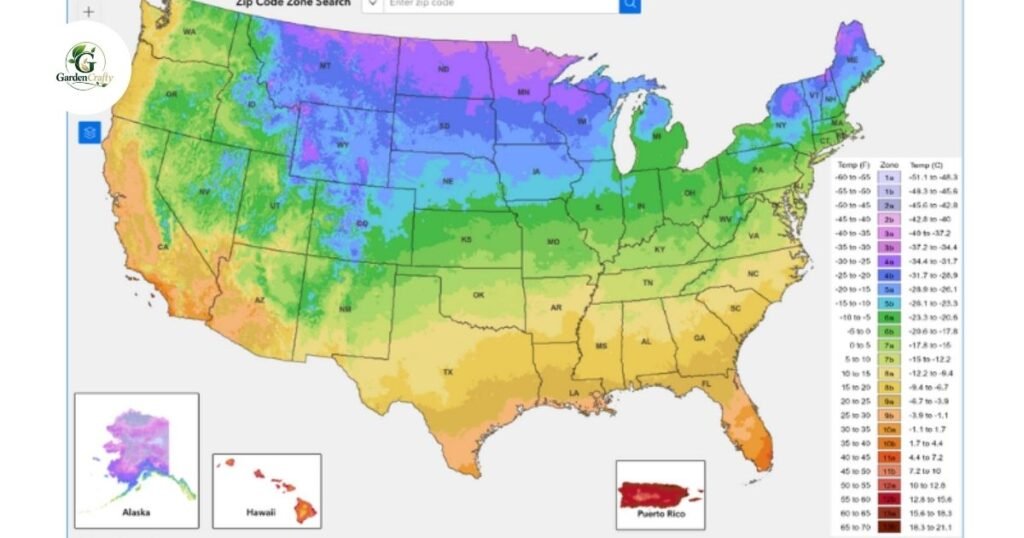 U.S. Grass Zones Map (Quick View)